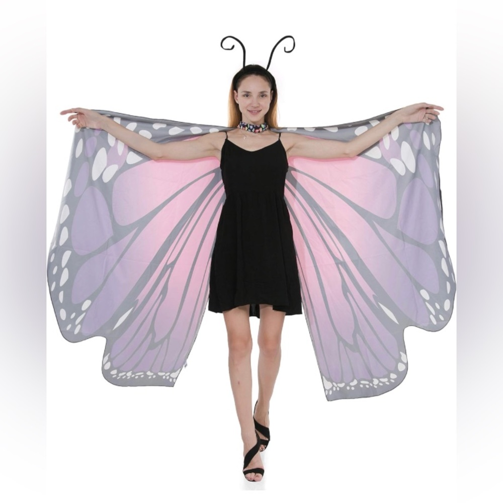 Butterfly 🦋 Wings & Headband - Picture 2 of 5